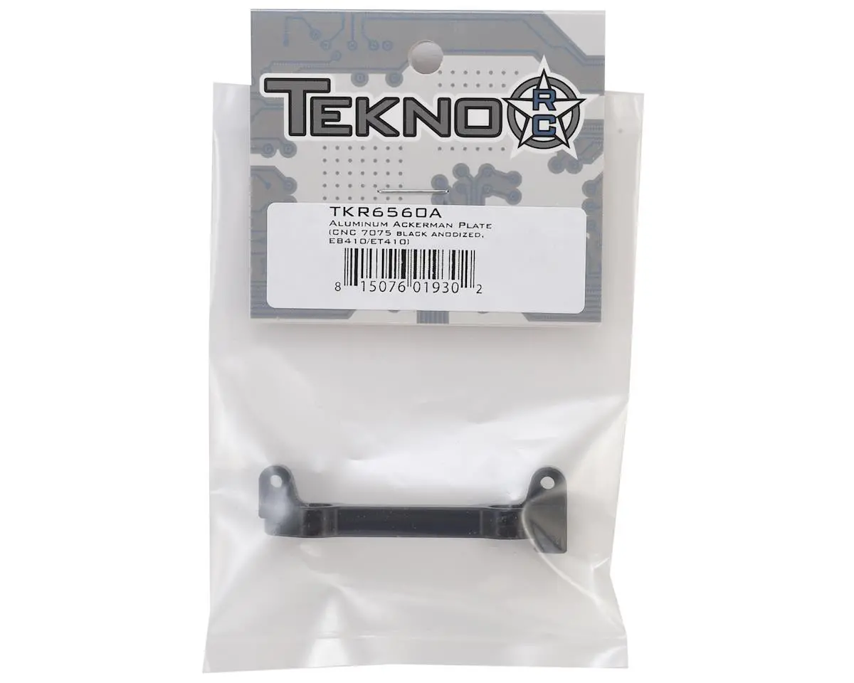 Tekno Rc Eb410/Et410 Aluminum Ackerman Plate 2