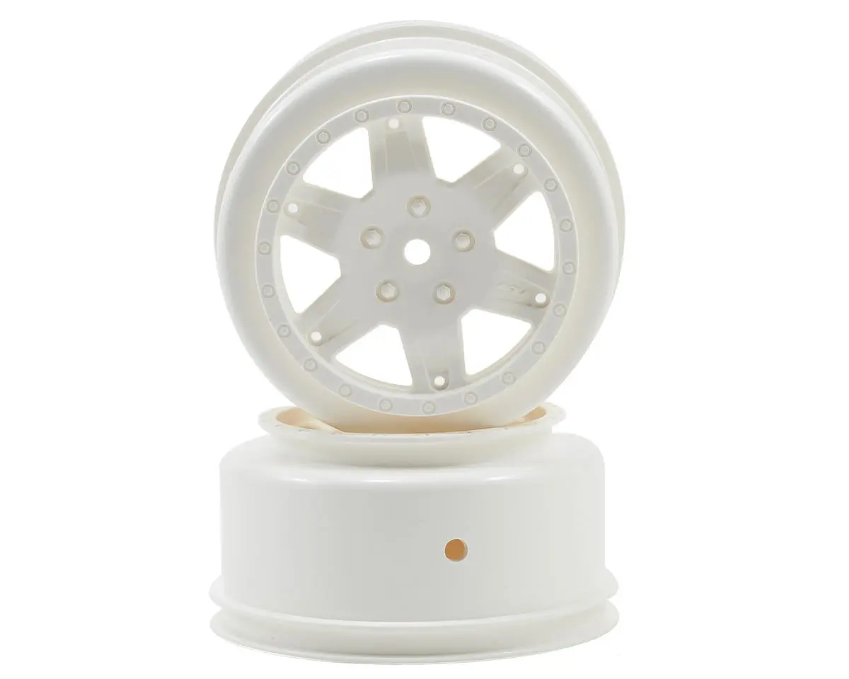 Team Losi Racing 12Mm Hex Short Course Wheels (White) (2) (22Sct/Ten-Scte) 1