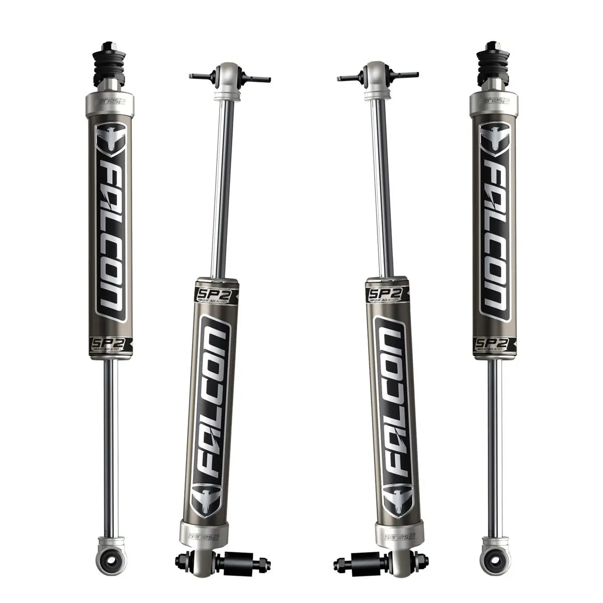 Jk 4Dr: Falcon Sp2 2.1 Monotube Shock Kit (4-6.5In Lift) 1