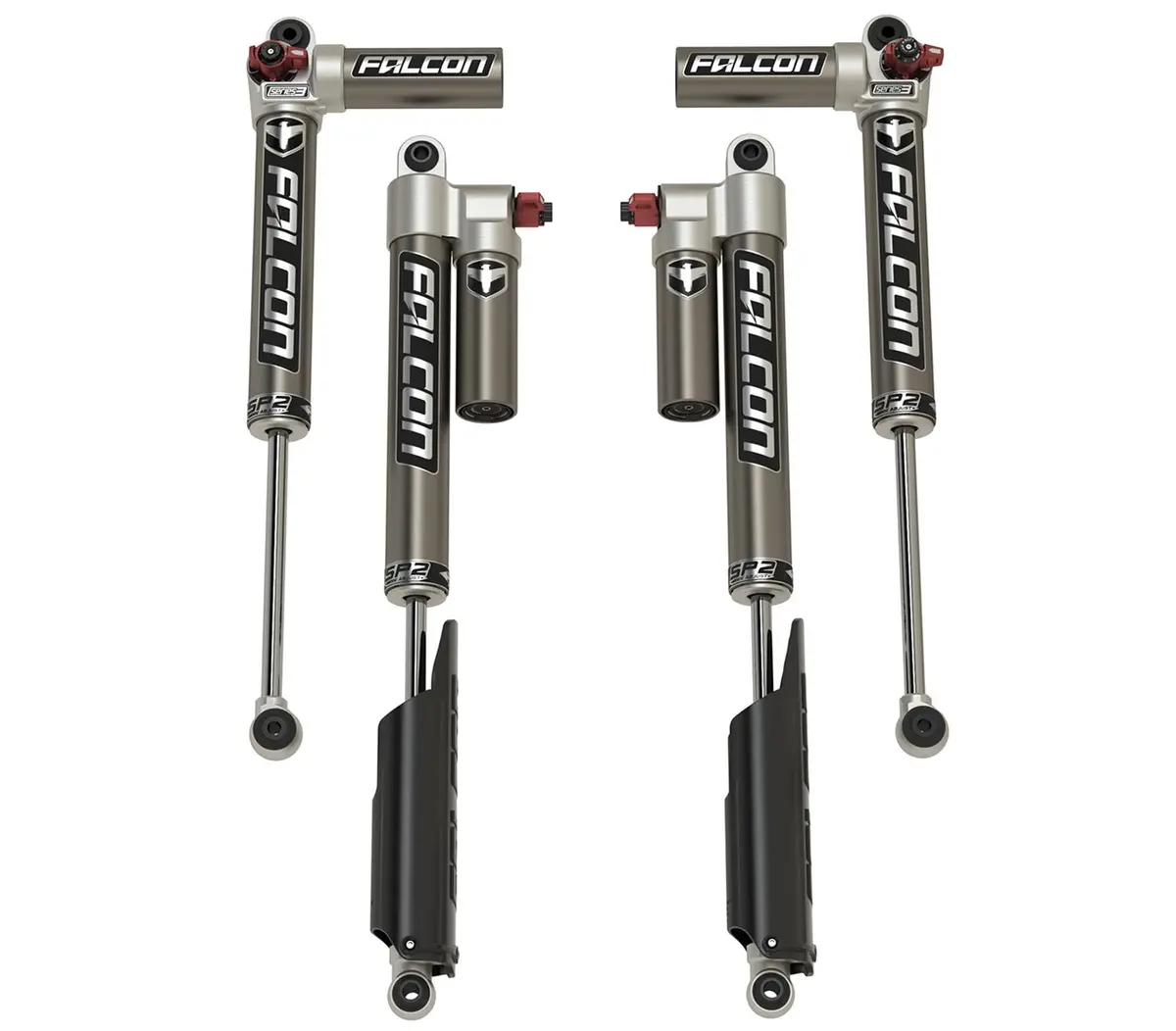Jt: Falcon Sp2 3.3 Fast Adjust Piggyback Shocks (2-3 Lift) - All 4 1