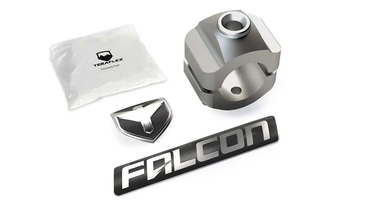 Falcon Nexus Ef Steering Stabilizer Tie Rod Clamp Kit (1-1.5In Hd) 1