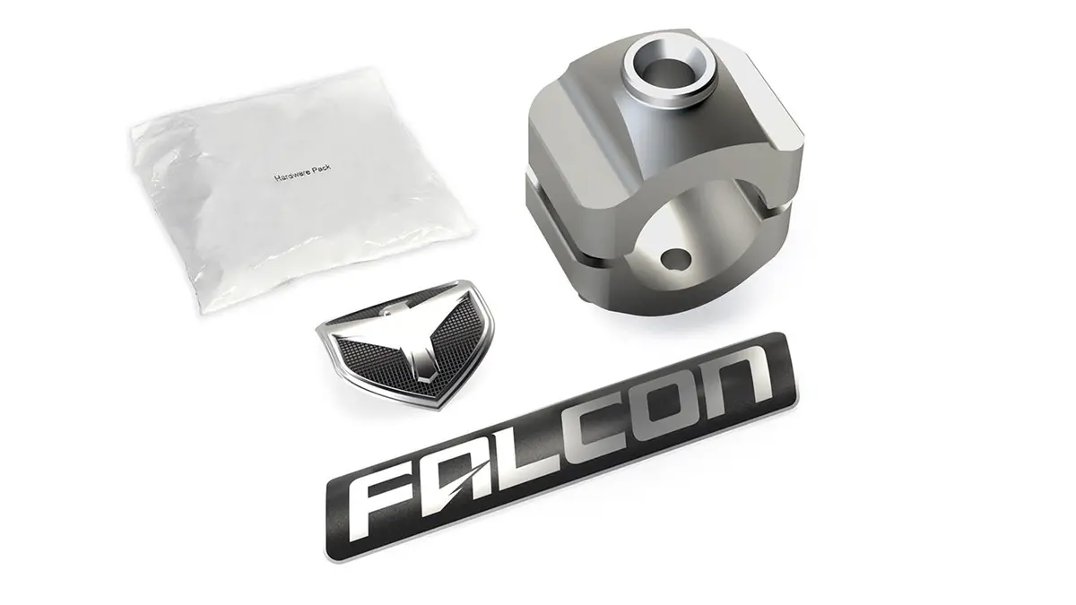 Falcon Nexus Ef Steering Stabilizer Tie Rod Clamp Kit (1-5/8” Hd) 1