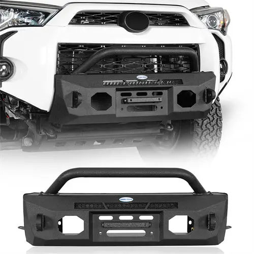 14-24 Toyota 4Runner Stubby Front Bumper (Excluding Limited & Nightshade) - Hooke Road 1