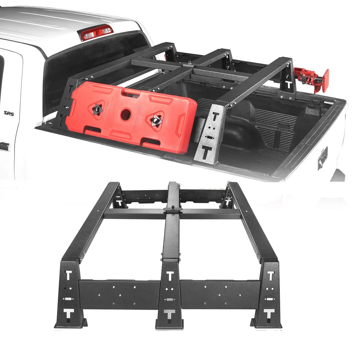 Hooke Road Max 13 Inch High Bed Rack(14-21 Toyota Tundra) 1