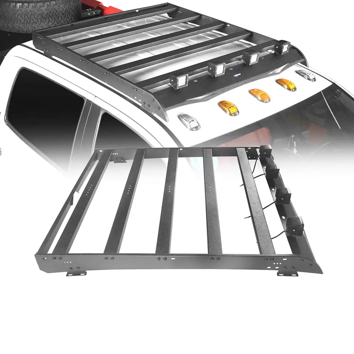 Hooke Road Roof Rack Cargo Carrier(14-21 Toyota Tundra Crewmax) 1