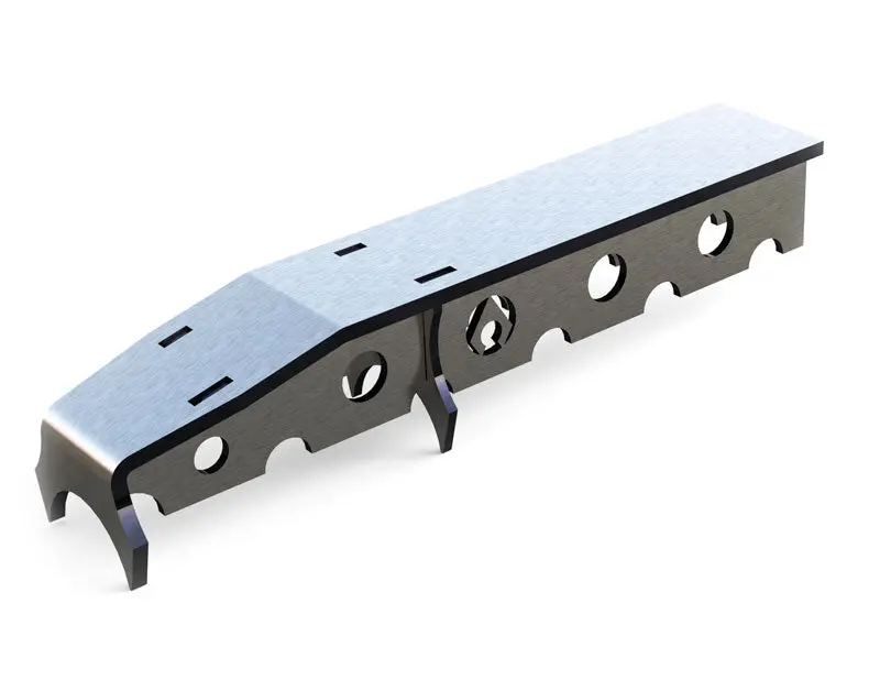 Modular Truss End - 3.5 In Tube, Long 1