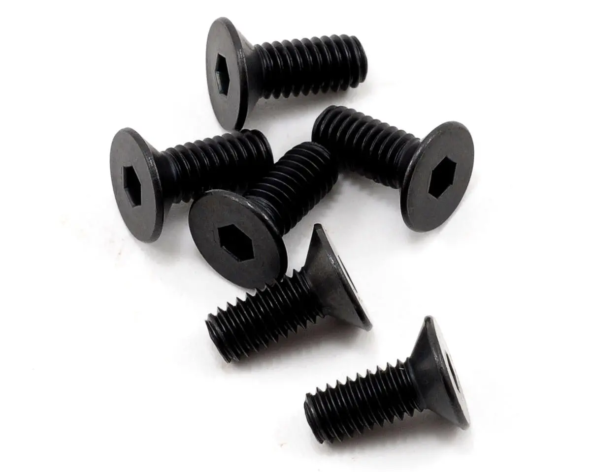 4X10mm Flat Head Screws (6) 1