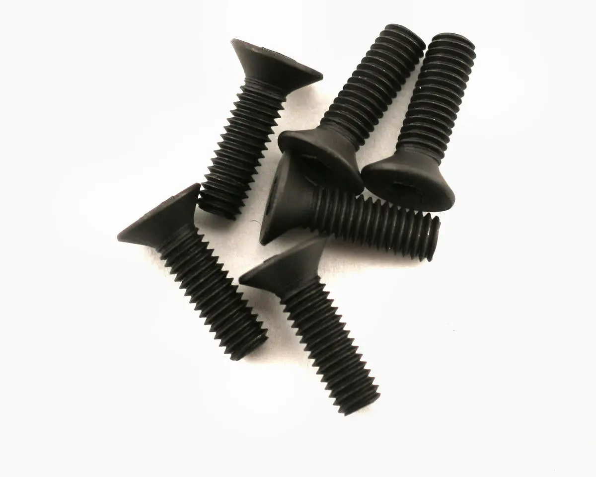 3X10mm Flat Head Screws (6) 1