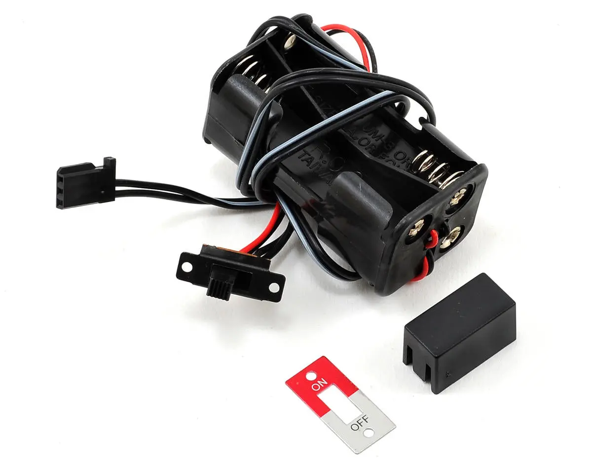 4-Cell Battery Holder W/Switch 1