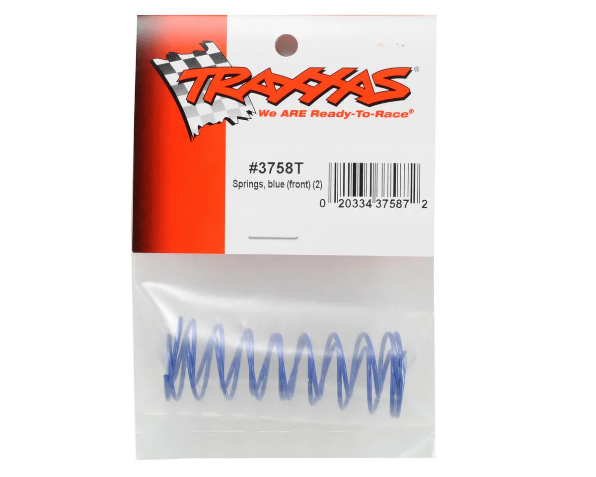 Front Shock Spring Set (Blue) (2) (Son-Uva Digger) 2