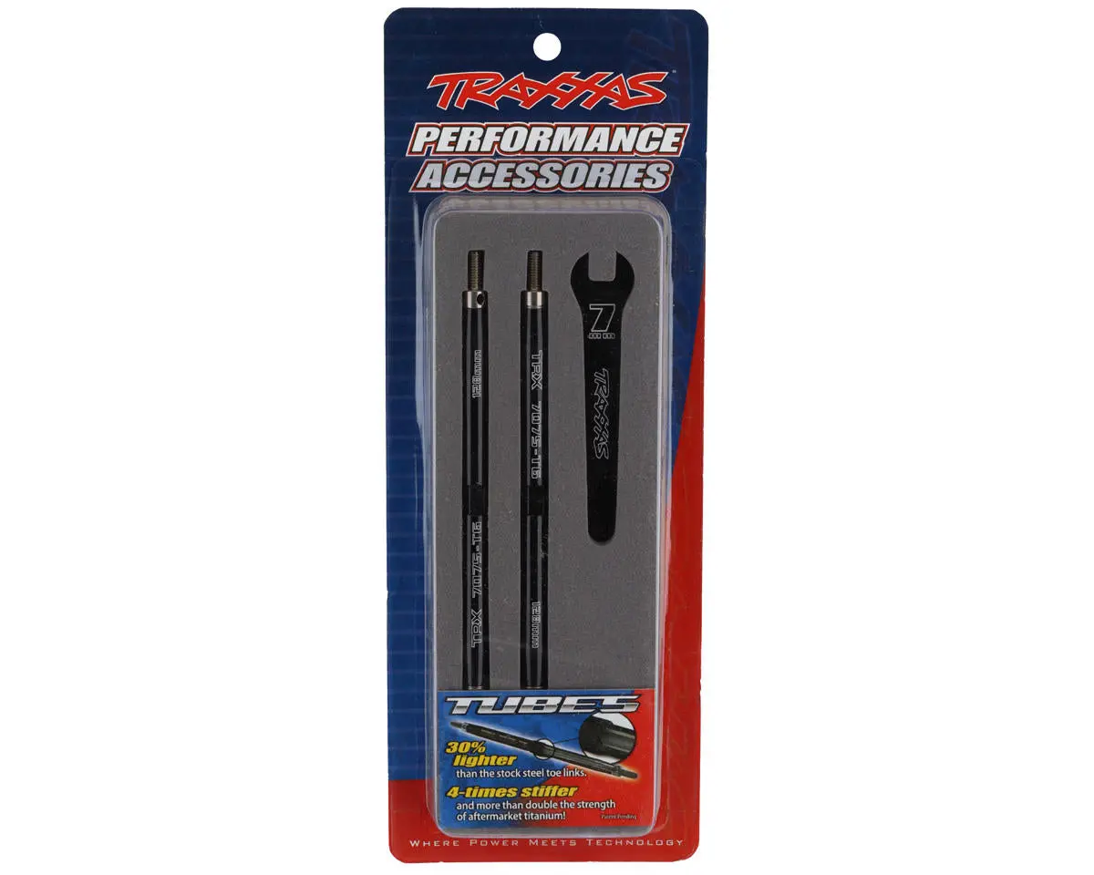 Front/Rear Aluminum Toe Links (Black) 2