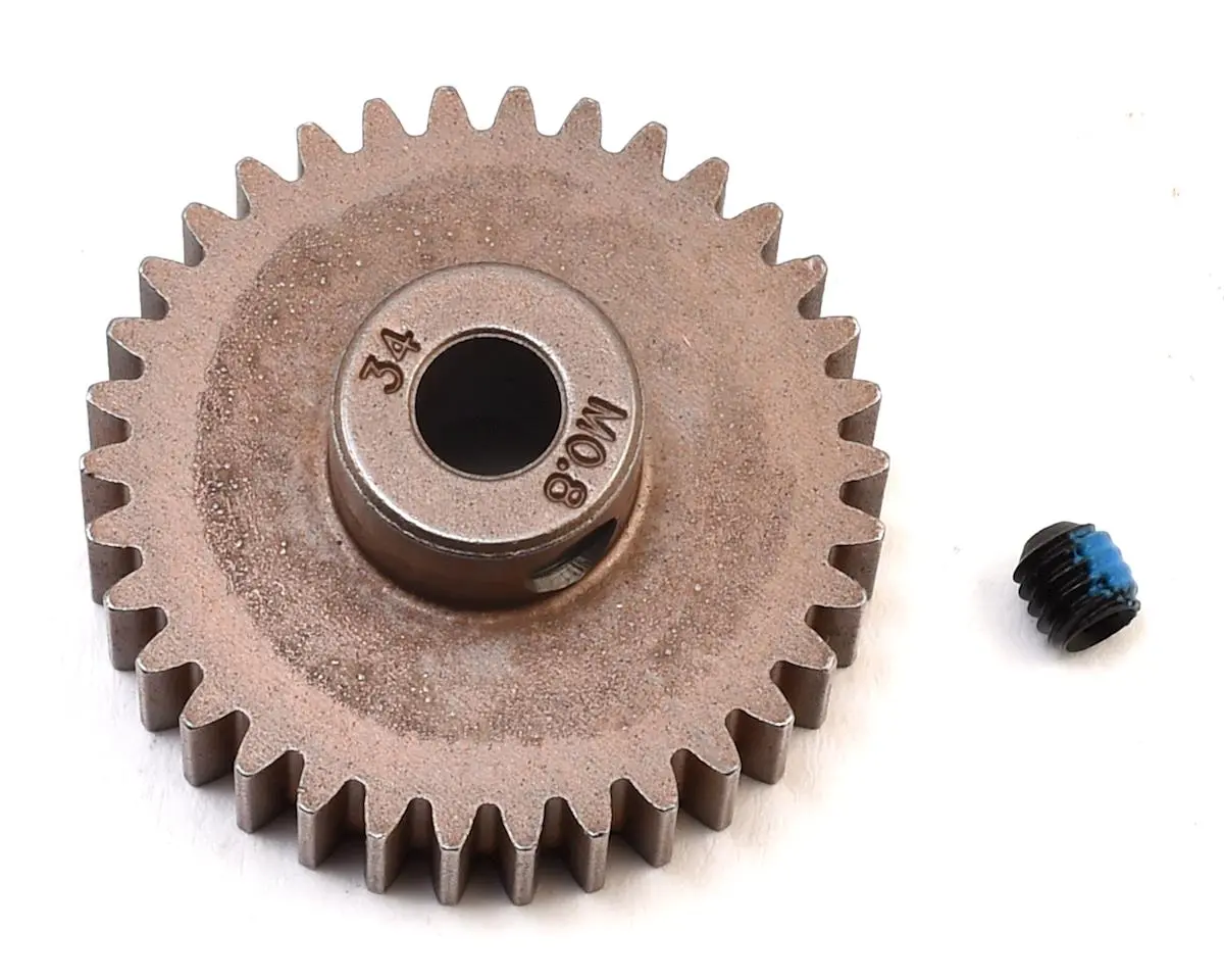 32P Hardened Steel Pinion Gear W/5Mm Bore (34T) 1