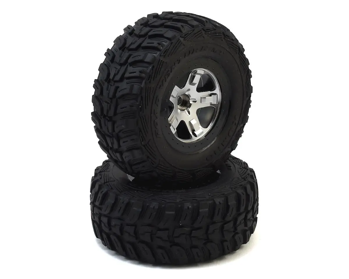 Kumho Venture Mt Tire W/Sct Front Wheel (2) (Satin Chrome) (Standard) 1