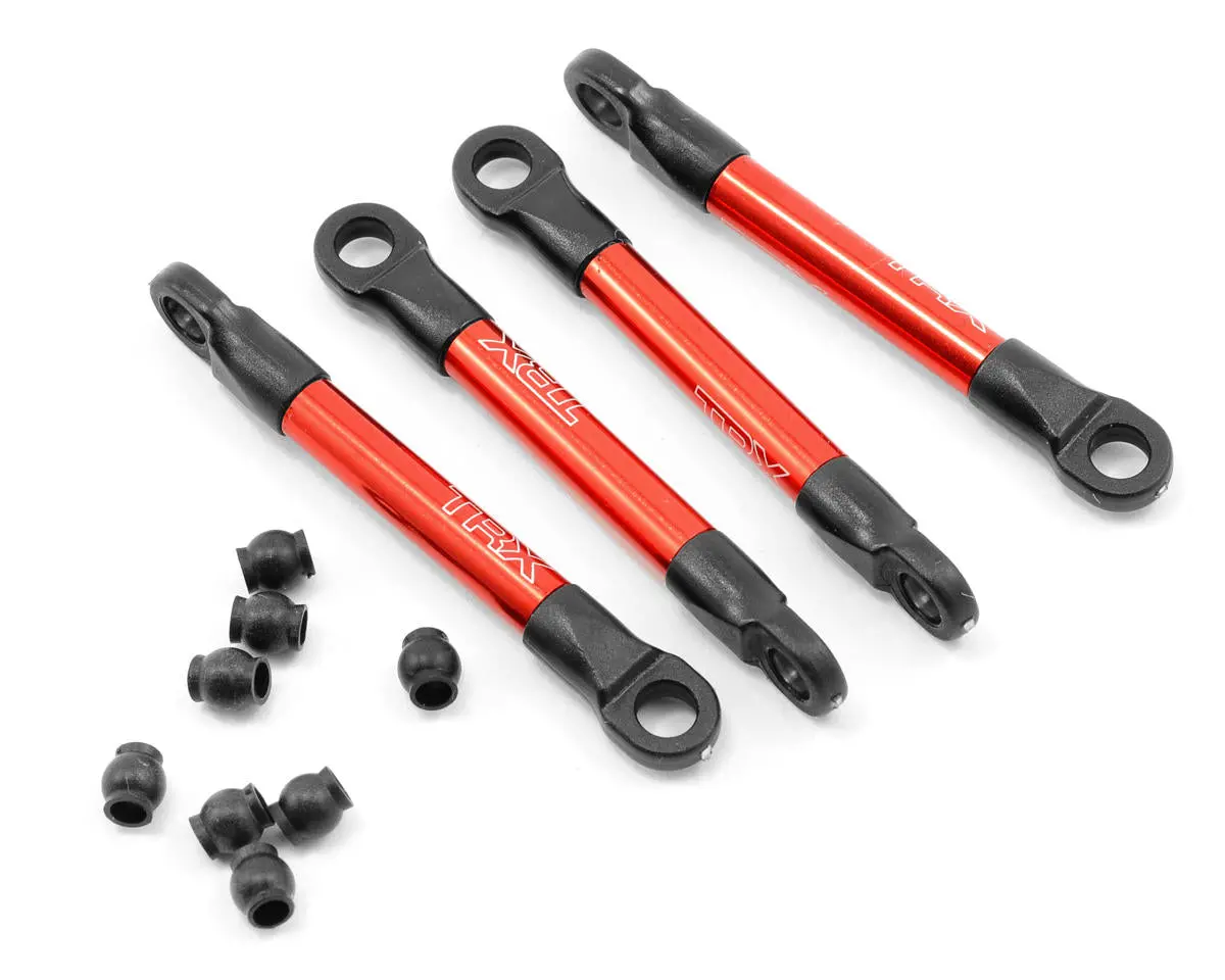 Aluminum Push Rod Set (Red) (4) 1