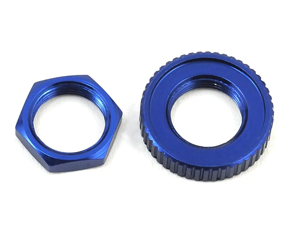 4-Tec 2.0 Aluminum Servo Saver Nuts (Blue) 1