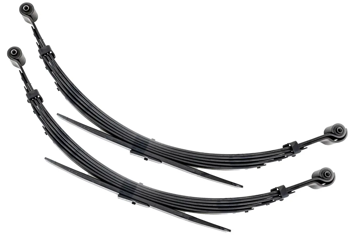 Rear Leaf Springs - 4 Inch Lift - Pair - Chevy/Gmc C10/K10 C15/K15 Truck/Jimmy (73-91) 1