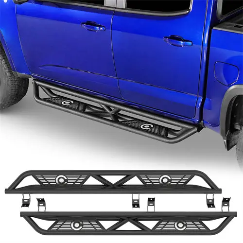 Truck Steps Running Board (15-26 Chevy Colorado Crew Cab & Gmc Canyon Crew Cab) - Hooke Road 1