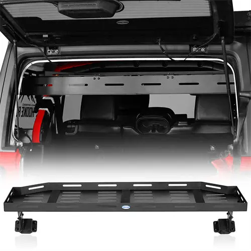 Trunk Upper Basket Cargo Rack (18-26 Jeep Wrangler Jl 4-Door Hardtop) - Hooke Road 1