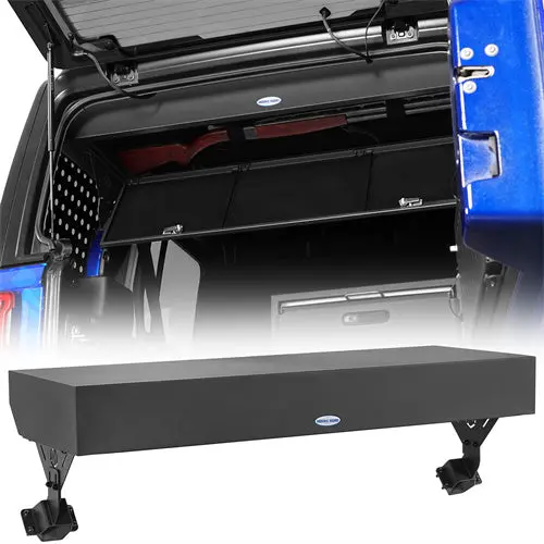 Trunk Upper Locking Storage Box (18-26 Jeep Wrangler Jl 4-Door Hardtop) - Hooke Road 1