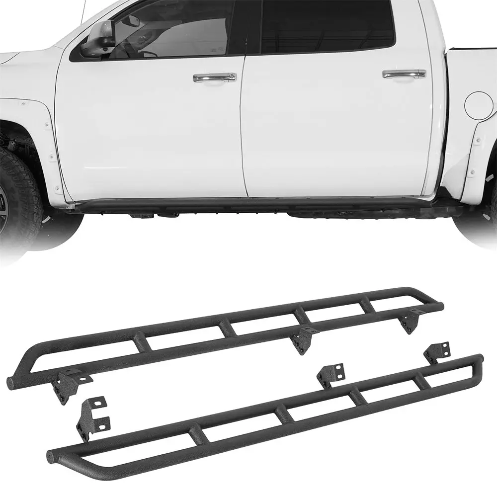 Tube Rock Sliders For 2007-2021 Toyota Tundra Crewmax - Hooke Road 1