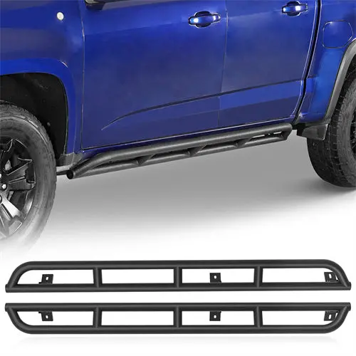 Hooke Road Tube Slider Rocker Guards (15-26 Chevy Colorado  Crew Cab & 15-26 Gmc Canyon Crew Cab) 1