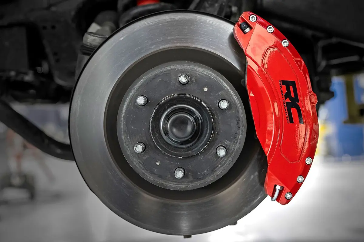 Caliper Covers - Front And Rear - Red - Toyota Tundra 2Wd/4Wd (2022-2024) 1