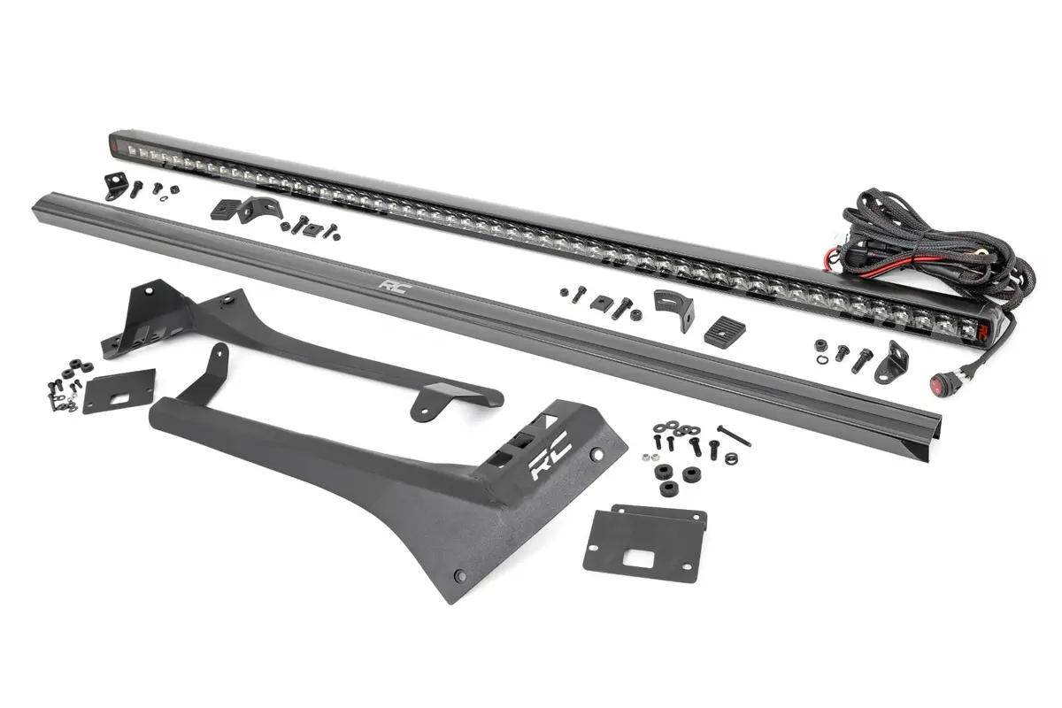 Led Light Kit - Windshield - 50 Inch Spectrum Single Row - Jeep Gladiator Jt/Wrangler Jl (18-24) 1
