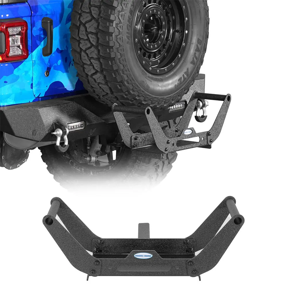 Universal Cradle Winch Mount Plate For 2" Hitch Receiver - Hooke Road 1