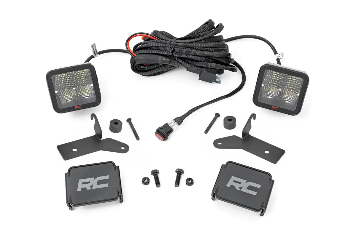 Led Light Kit - Hinge Mount - 2 Inch Spectrum Pair - Jeep Gladiator Jt/Wrangler Jl (18-24) 1