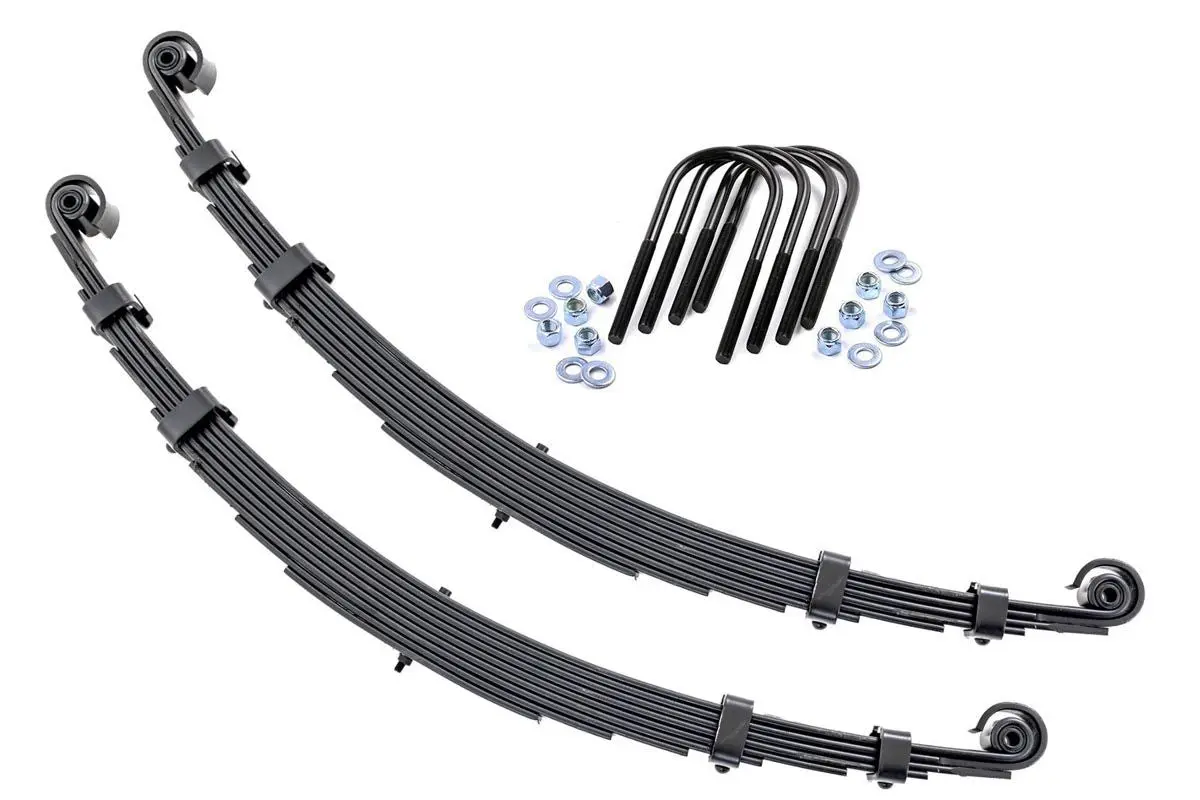 Front Leaf Springs - 2.5 Inch Lift - Pair - Jeep Cj 5 4Wd (1955-1975) 1
