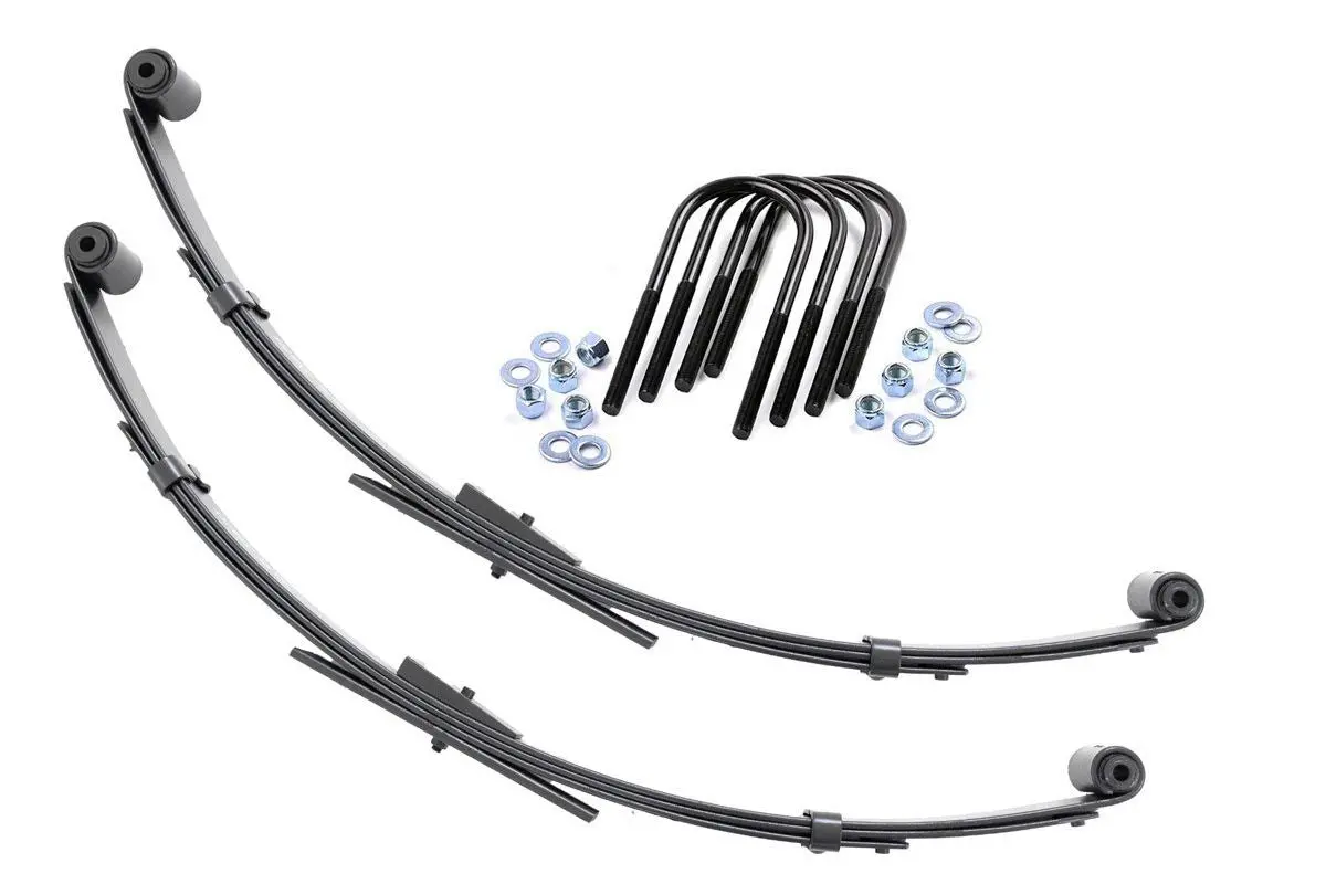 Rear Leaf Springs - 2.5 Inch Lift - Pair - Jeep Wrangler Yj 4Wd (1987-1995) 1