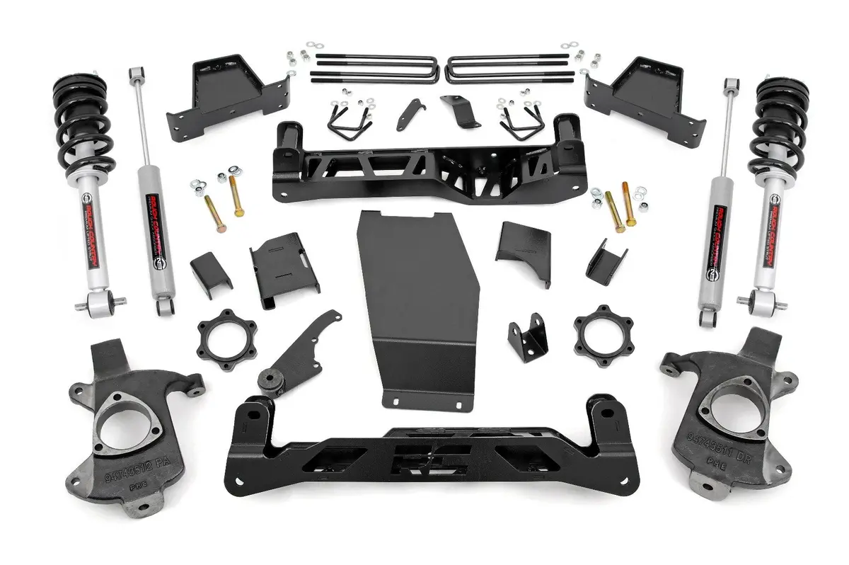 6 Inch Lift Kit - Cast Steel - N3 Struts - Chevy/Gmc 1500 (14-18 & Classic) 1