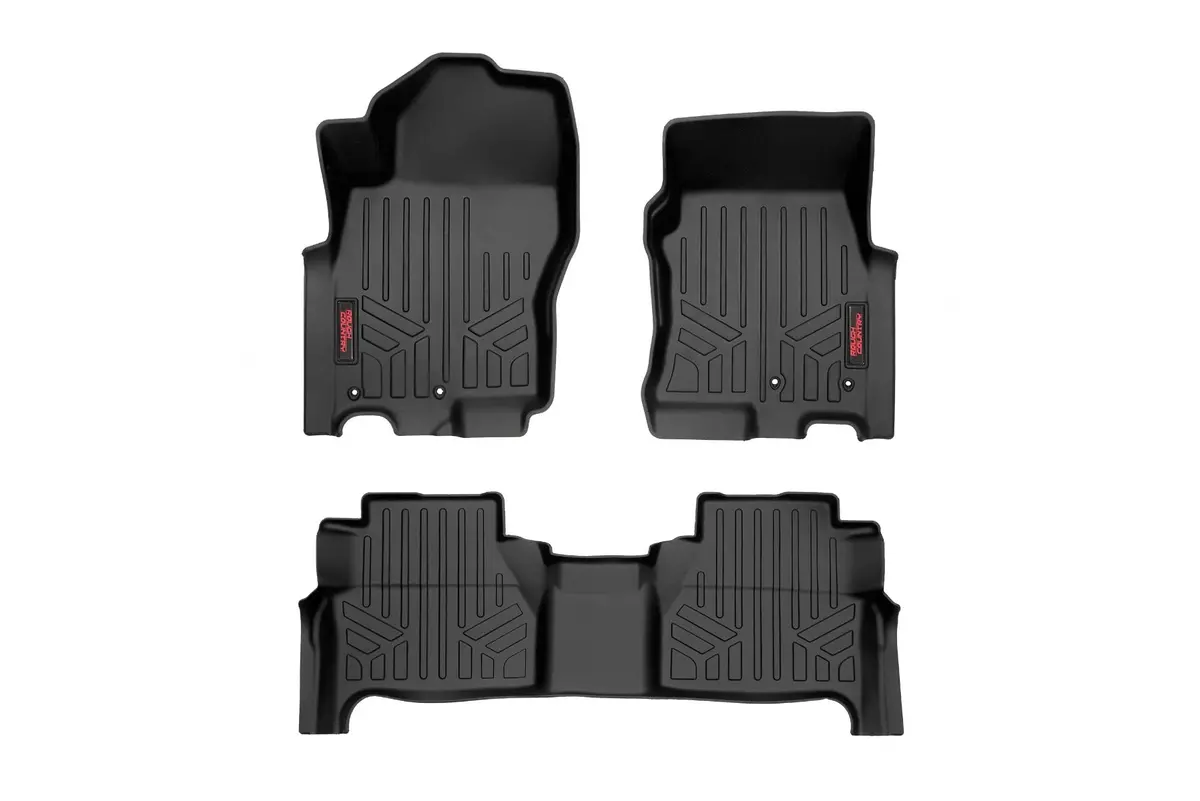 Floor Mats - Fr & Rr - Crew Cab - Nissan Frontier 2Wd/4Wd (2022-2024) 1