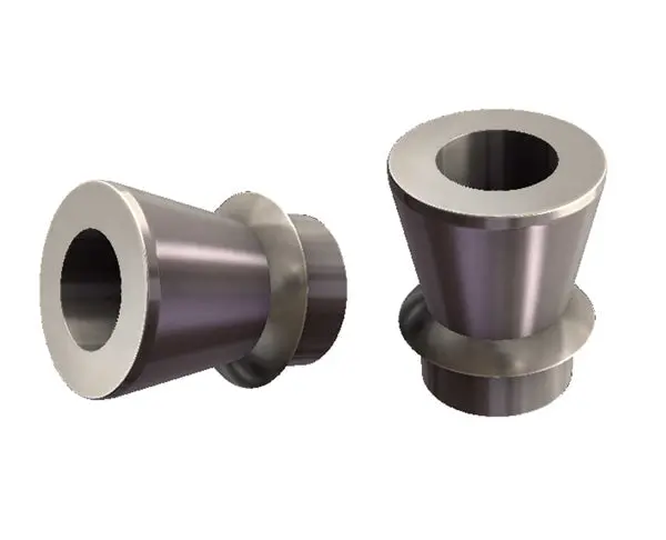 3/4" To 9/16" High Misalignment Spacer 2 5/8 Inch Mounting Width Pair Zinc Plated Steel 1