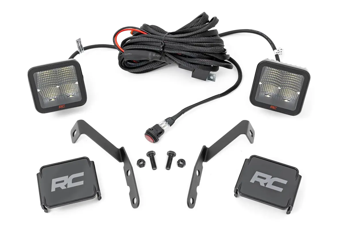 Led Light Kit - Ditch - 2 Inch Spectrum Pair - Spot - Chevy 1500 & Chevy/Gmc 2500Hd/3500Hd (07-14) 1