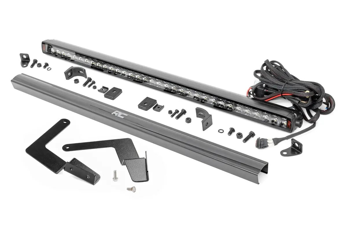 Led Light Kit - Lower Grille Mount - 30 Inch Spectrum Single Row - Toyota Tacoma (16-23) 1