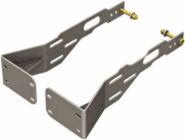 Xj-Mj Front Bumper Brackets For Jk Bumpers 1