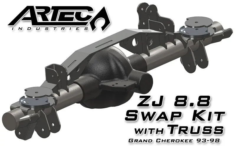 Zj 8.8 Swap Kit With Truss For Grand Cherokee (93-98) 1