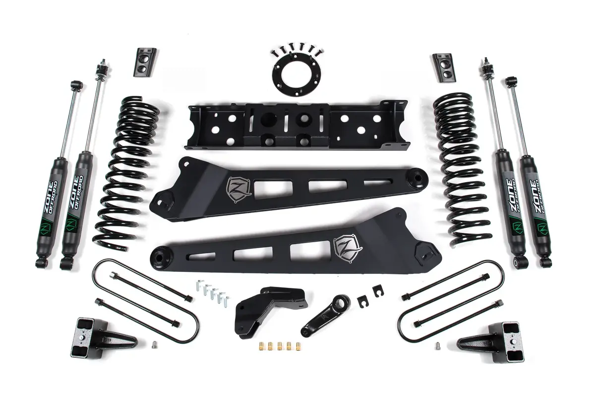 4-Inch Radius Arm Lift Kit – Compatible with 2019 to 2024 Ram 3500 4WD Gas Trucks