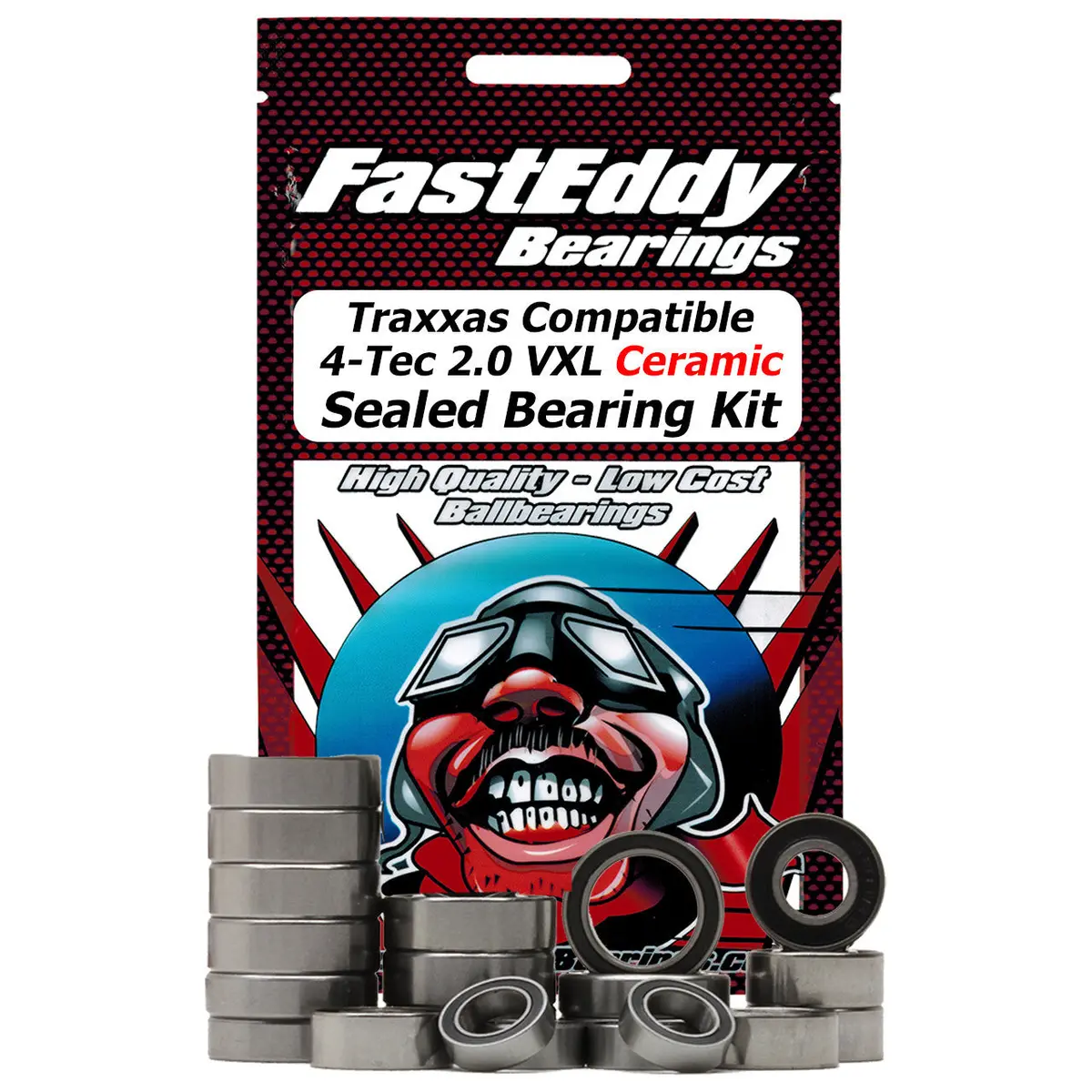 Traxxas Compatible 4-Tec 2.0 Vxl Ceramic Sealed Bearing Kit 1