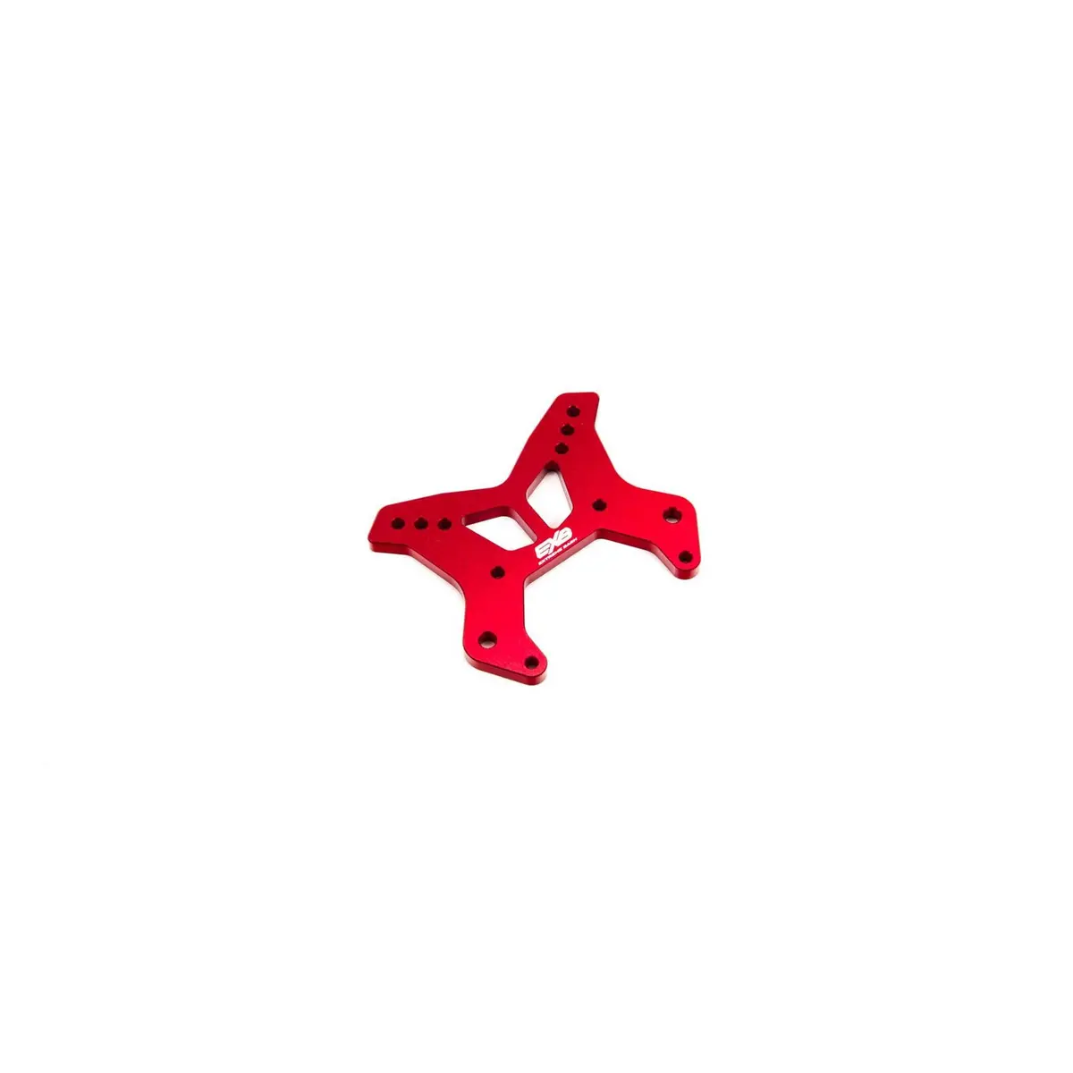 Front Aluminum Shock Tower Cnc 7075 T6 M, Red: Exb Typhon 6S 1
