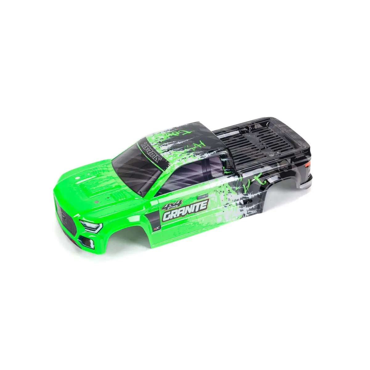 1/10 Painted Body, Green: Granite 4X4 Blx 1
