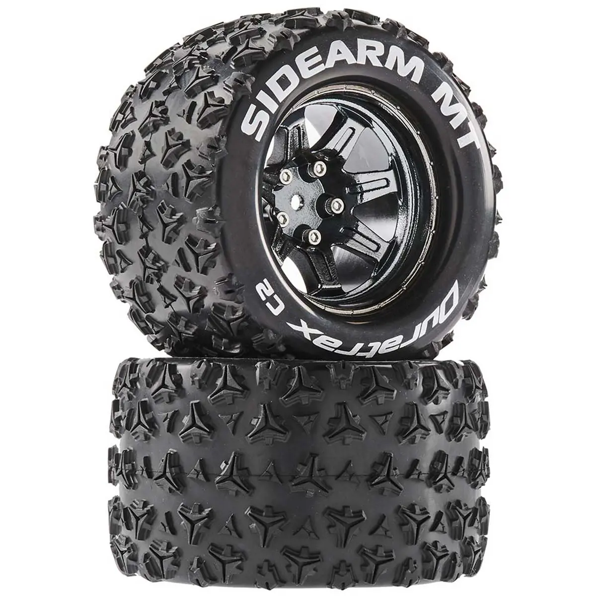 Sidearm Mt 2.8 Mounted Tires, Chrome 14Mm Hex(2) 1