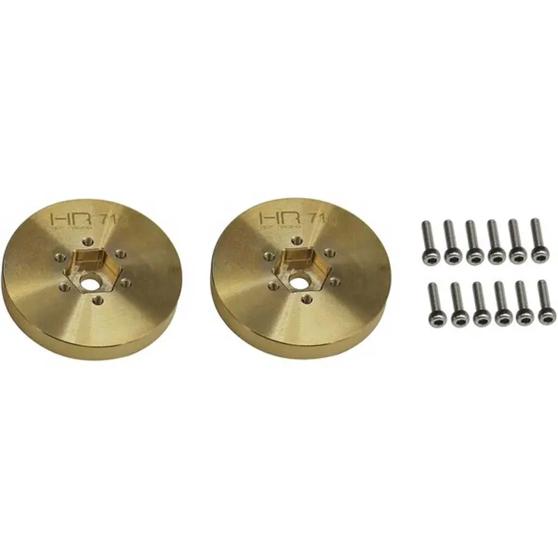Heavy Brass Wheel Hub With Hex, 71G: Element Enduro 1