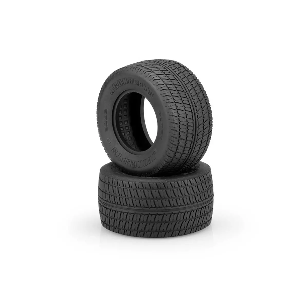 J Concepts 1/10 Dotek 2.2” Rear Drag Racing Tires And Inserts, Green Compound (2) 1