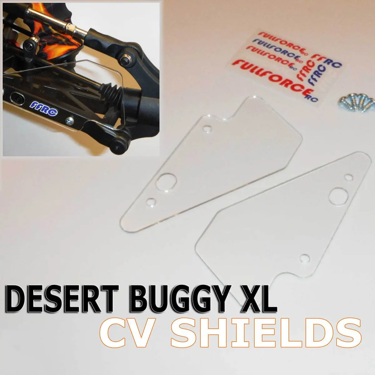 Losi Desert Buggy Xl & Dbxl-E Cv Shields (2) 1