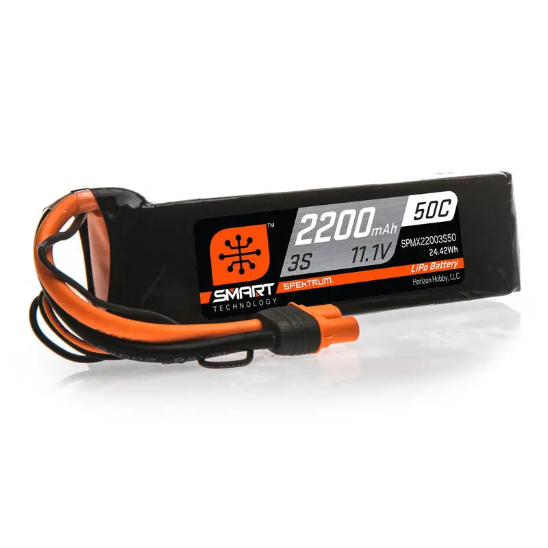 11.1V 2200Mah 3S 50C Smart Lipo Battery: Ic3 1