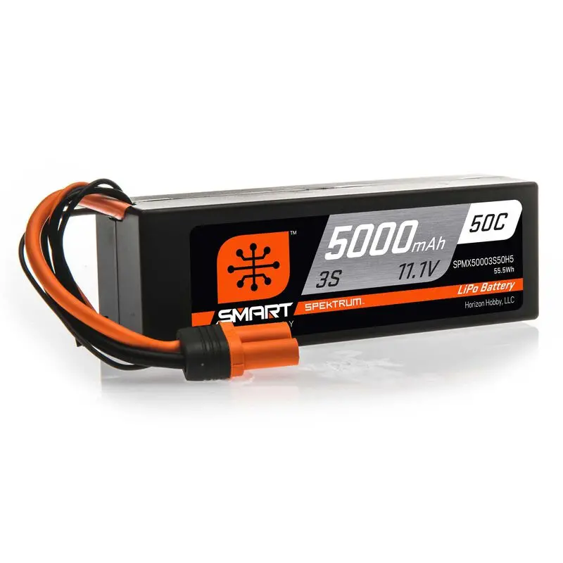 11.1V 5000Mah 3S 50C Smart Hardcase Lipo Battery: Ic5 1
