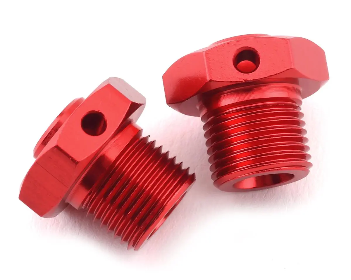 17Mm Aluminum Wheel Hex (Red) (2) 1