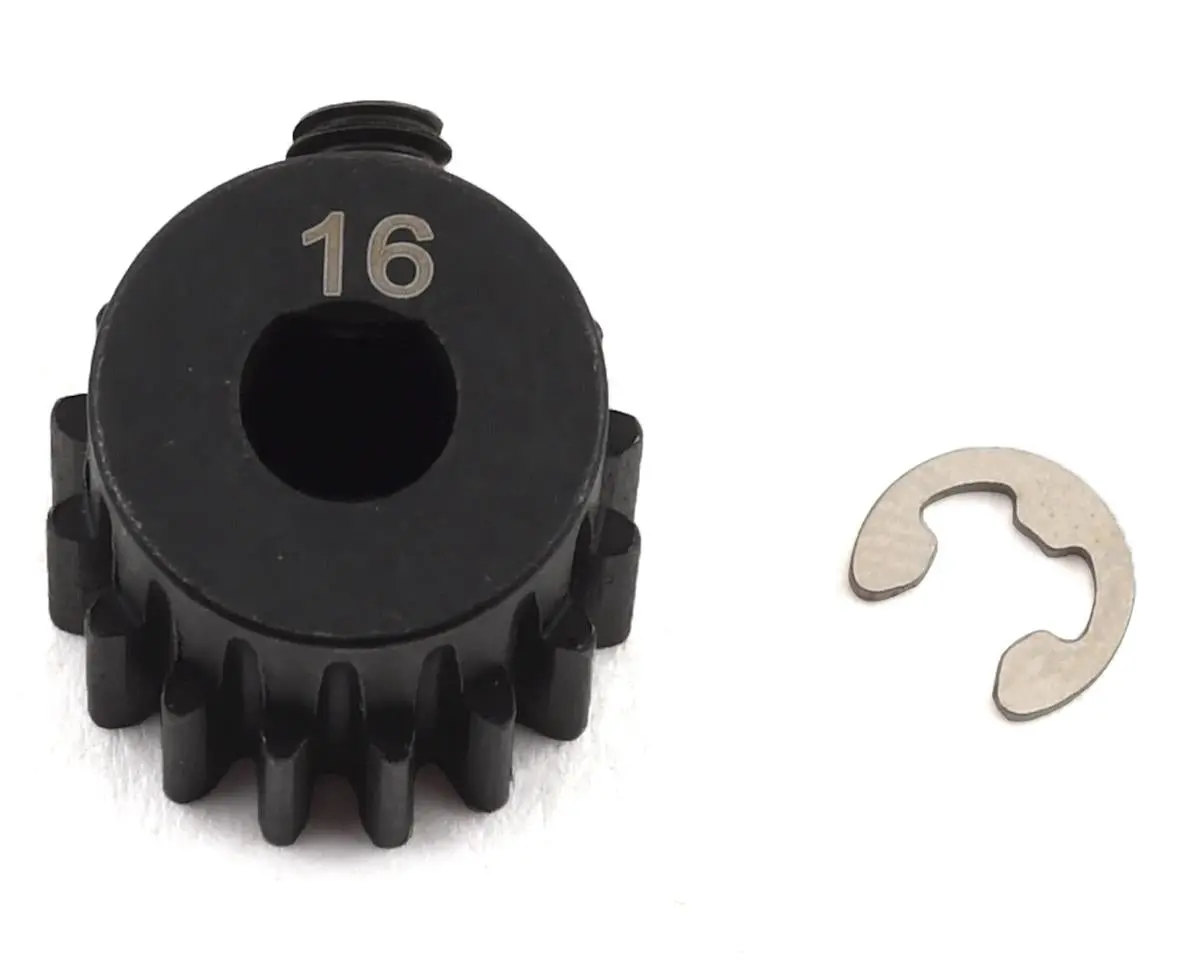 Safe-D5 Steel Mod 0.8 Pinion Gear (16T) 1